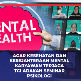 To Safeguard Employee Mental Health and Well-Being, TCI Holds Psychology Seminar