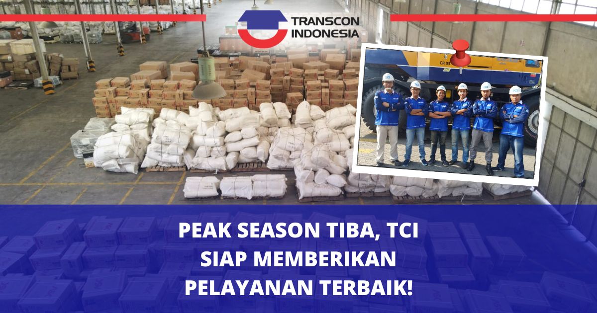 Peak Season is Here, TCI is Ready to Deliver the Best Service!